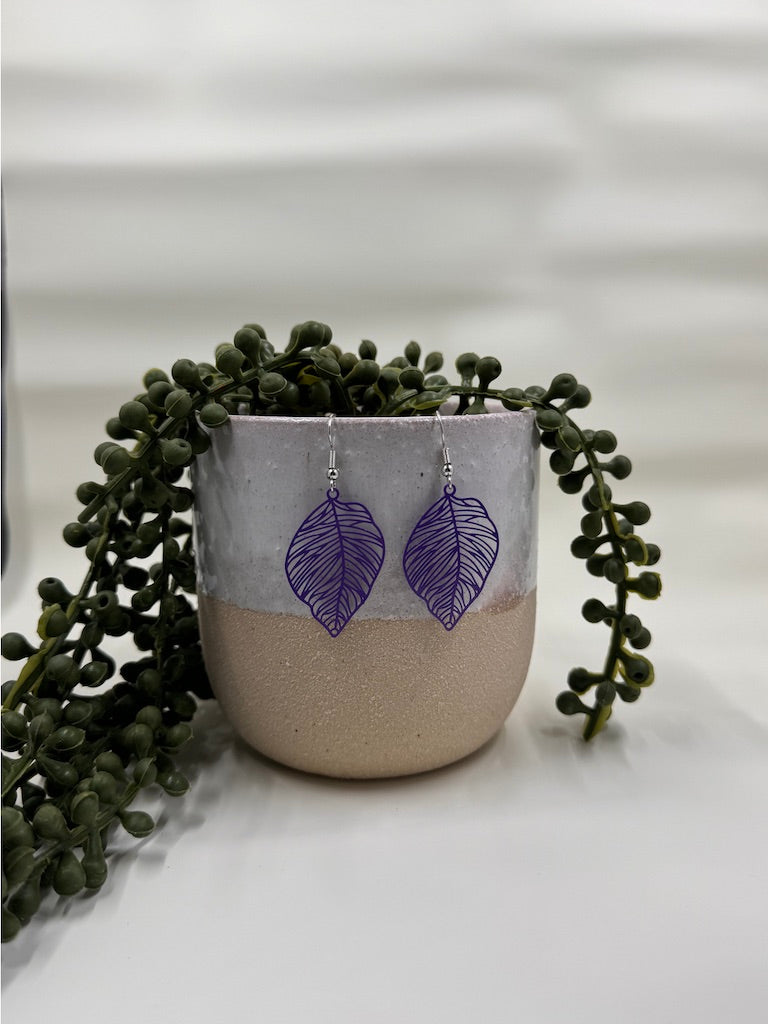 Fine Leaves - Purple