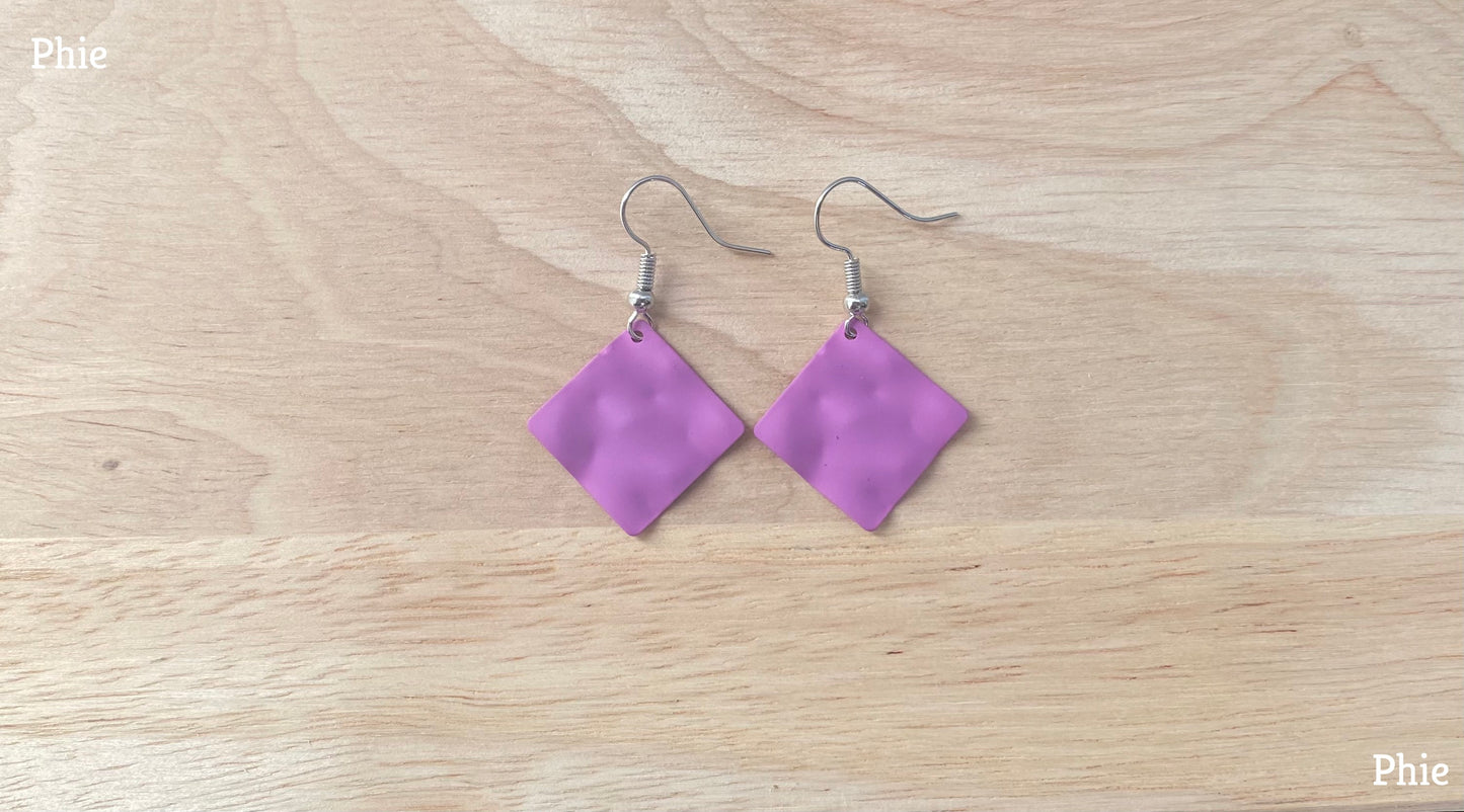 Dented Square - Purple