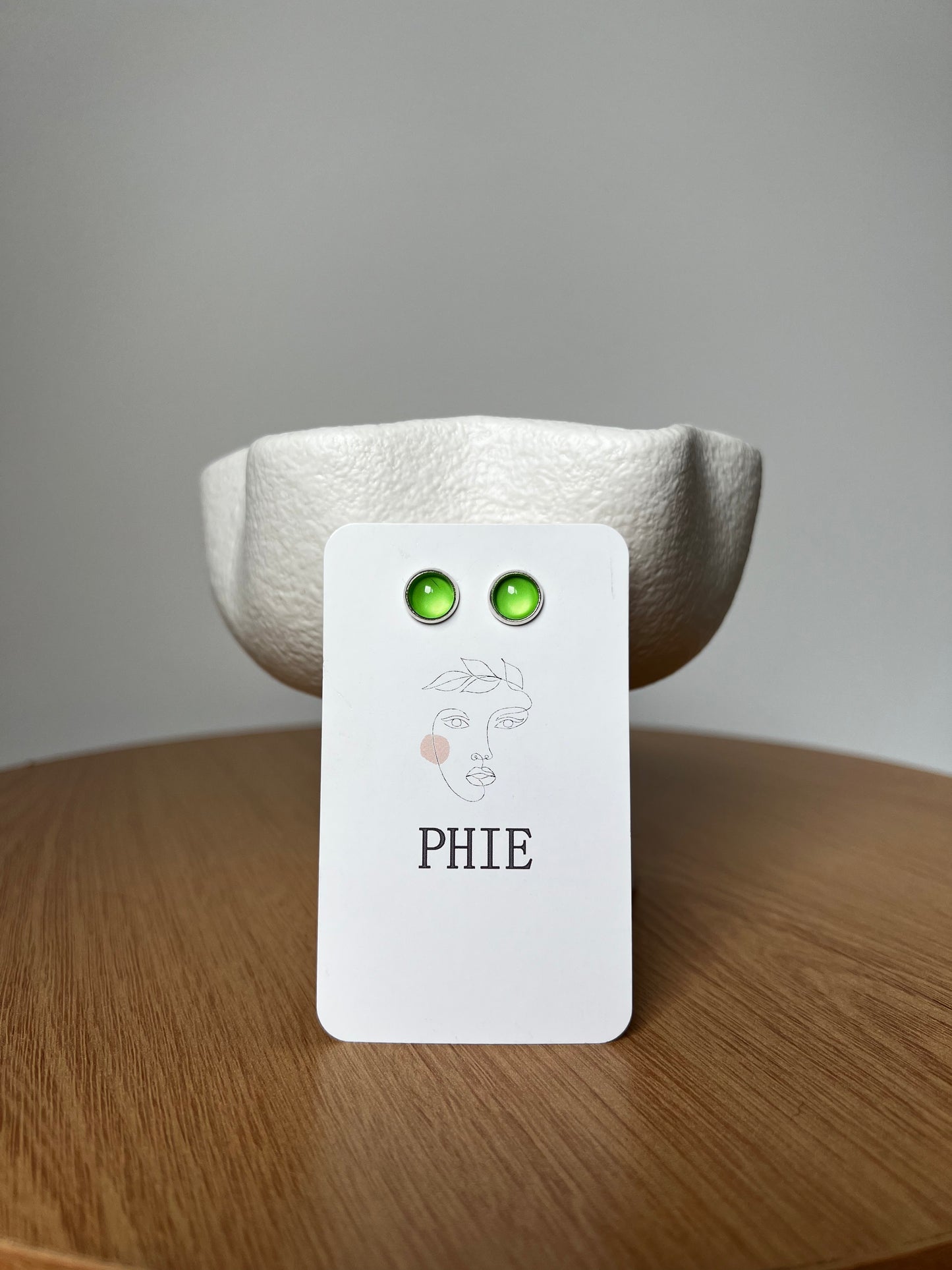 10mm Studs - Lime