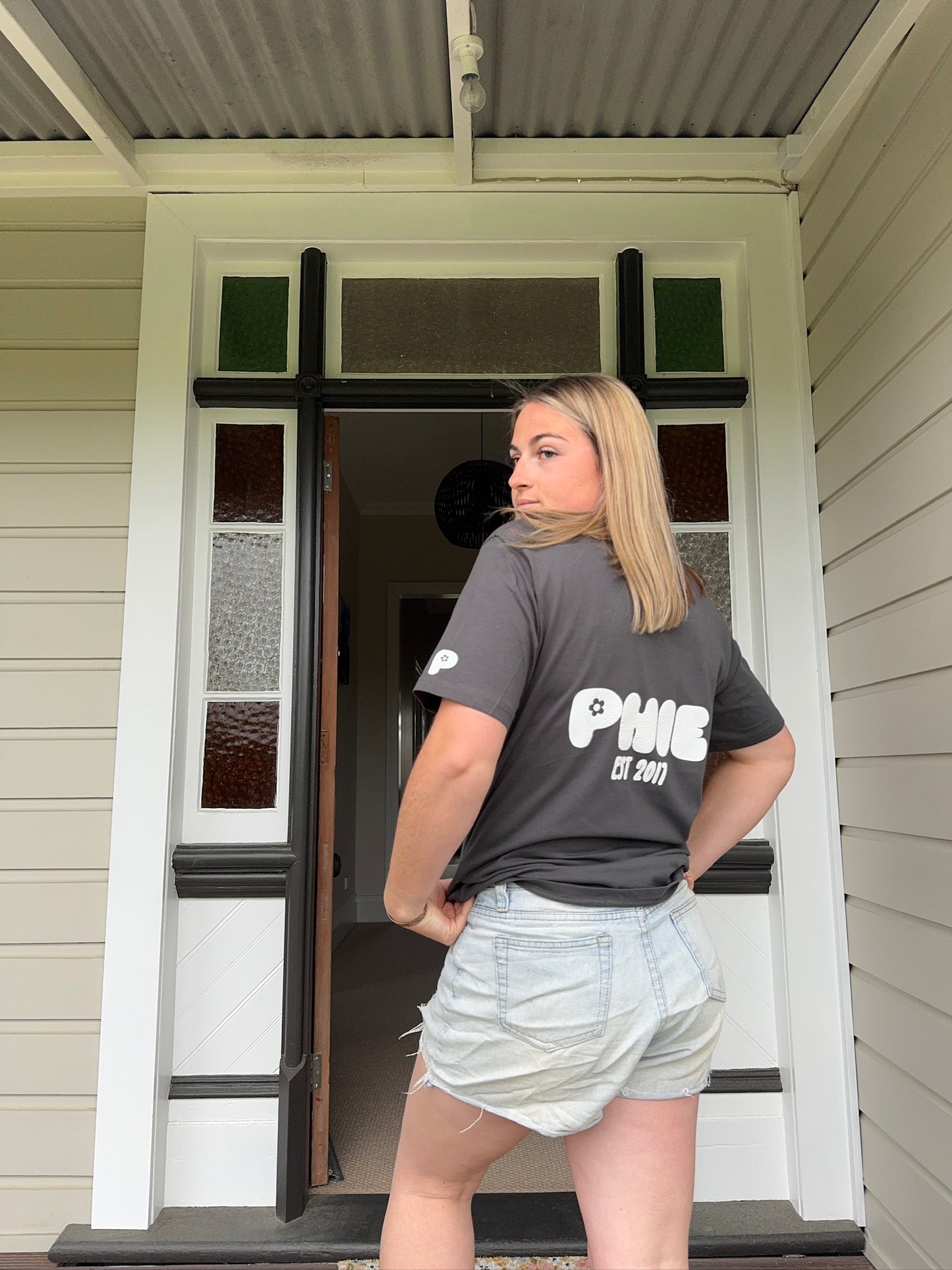 Phie Tee - Dark Grey