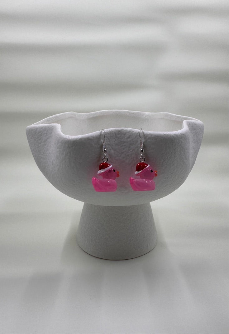 Christmas Ducks - Pink