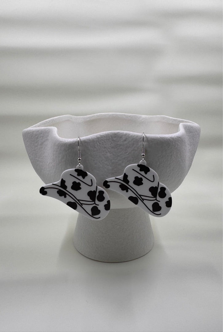 Cowboy Hats - Cow Print