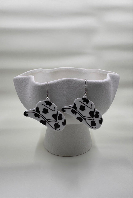 Cowboy Hats - Cow Print