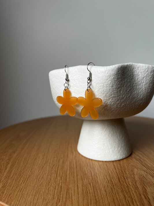 Pop Daisy Flowers - Light Orange