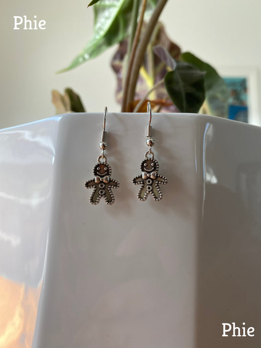 Silver Gingerbread Man