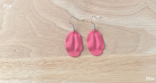 Dented Oval - Pink