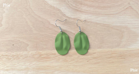 Dented Oval - Green