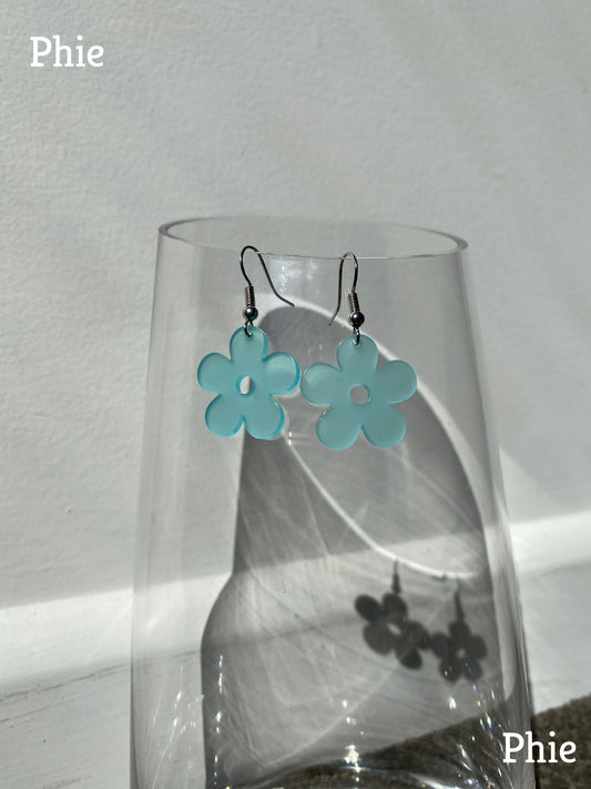 Pop Flowers - Blue