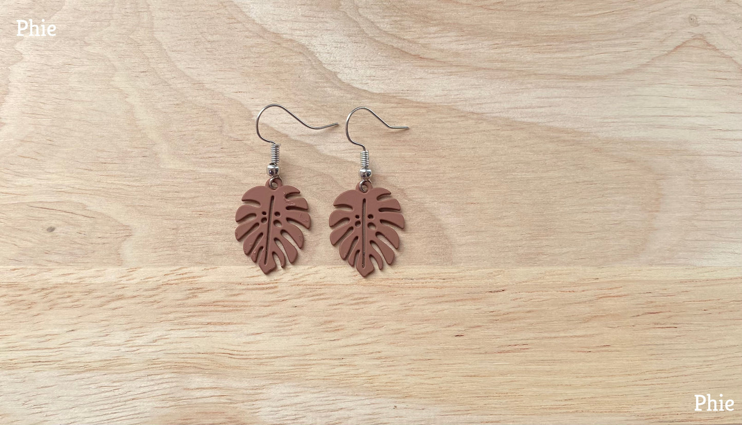 Tropical Leaf - Brown