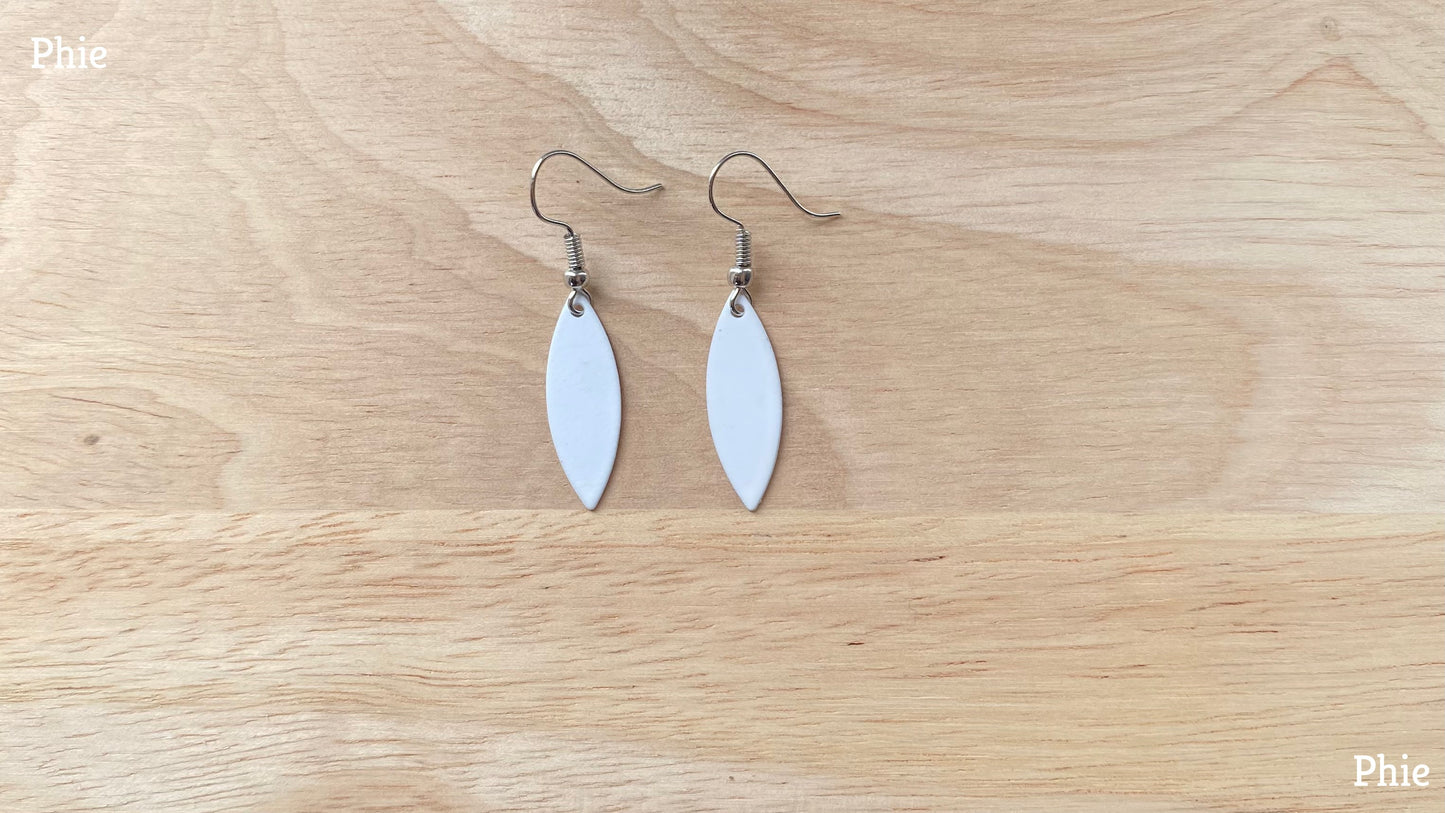 Teardrops - White
